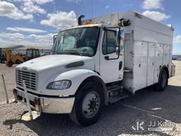 (Dixon, CA) 2005 Freightliner M2 106 Air Compressor/Enclosed Utility Truck Runs & Moves
