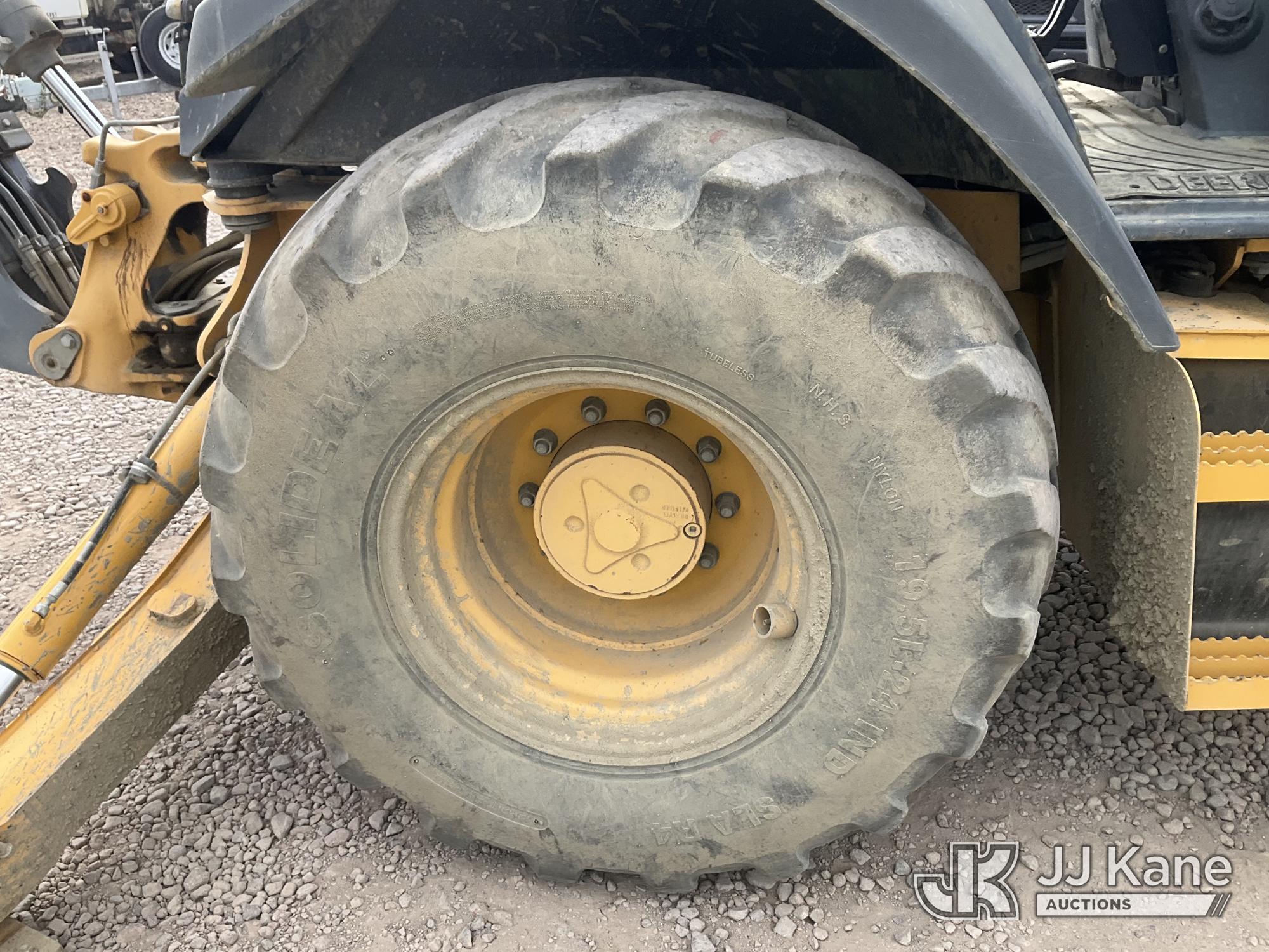 (Dixon, CA) John Deere 310K 4x4 Tractor Loader Backhoe Runs, Moves & Operates) (Backhoe Holders Brok