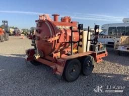 (Dixon, CA) 2019 Ditch Witch T9S T/A Vacuum Excavation Trailer Engine Runs, Towable