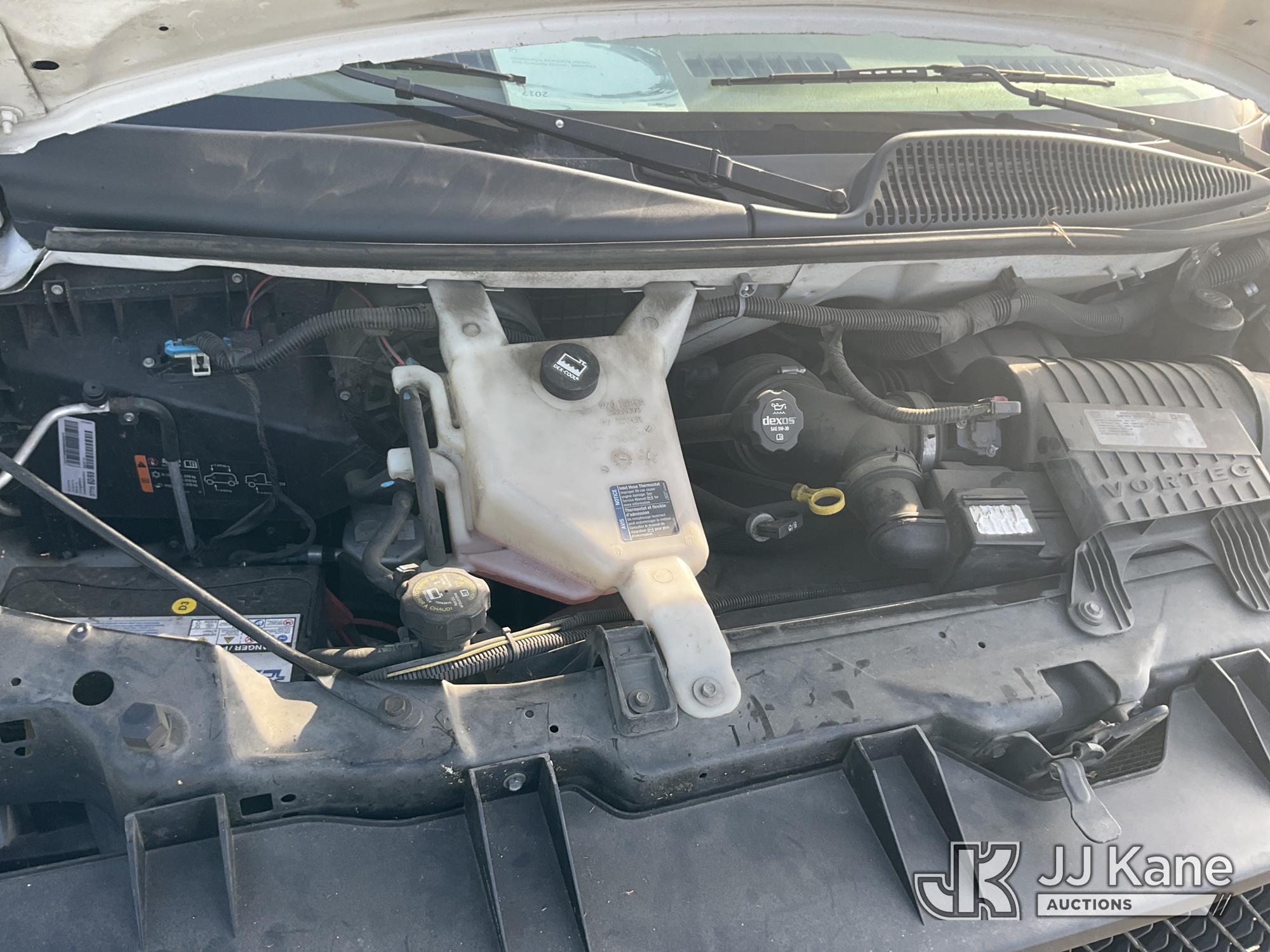 (Dixon, CA) 2017 Chevrolet Express Extended Cargo Van Runs & Moves) (Airbag Light On, ABS Light On,