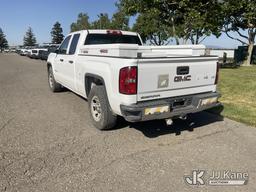 (Dixon, CA) 2014 GMC Sierra 1500 4x4 Extended-Cab Pickup Truck Runs & Moves