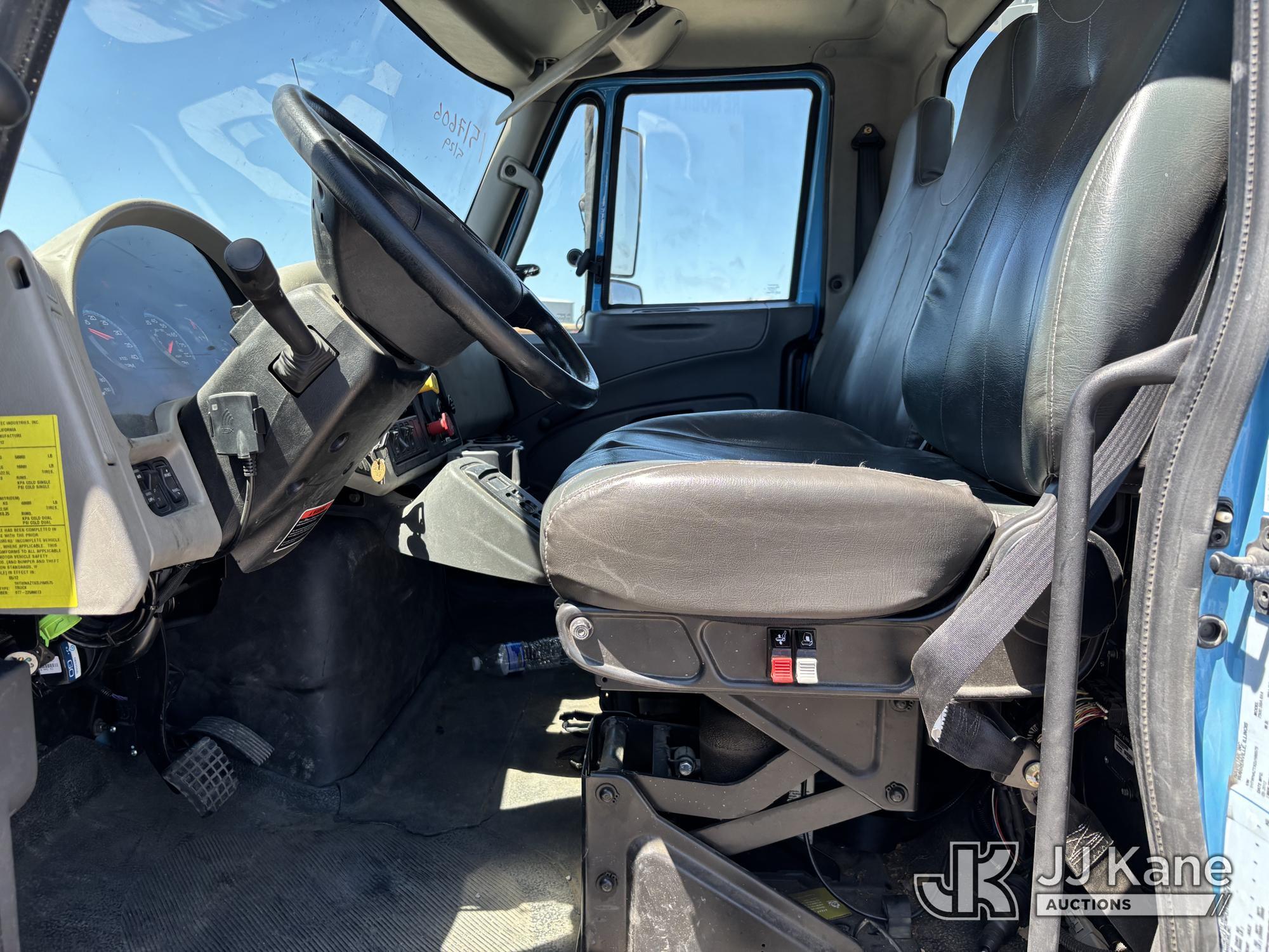 (Dixon, CA) Altec AM55, Over-Center Material Handling Bucket Truck rear mounted on 2013 Internationa