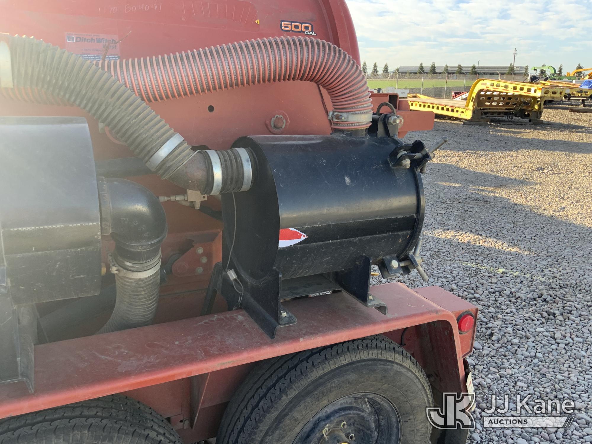 (Dixon, CA) 2019 Ditch Witch T9S T/A Vacuum Excavation Trailer Engine Runs, Towable