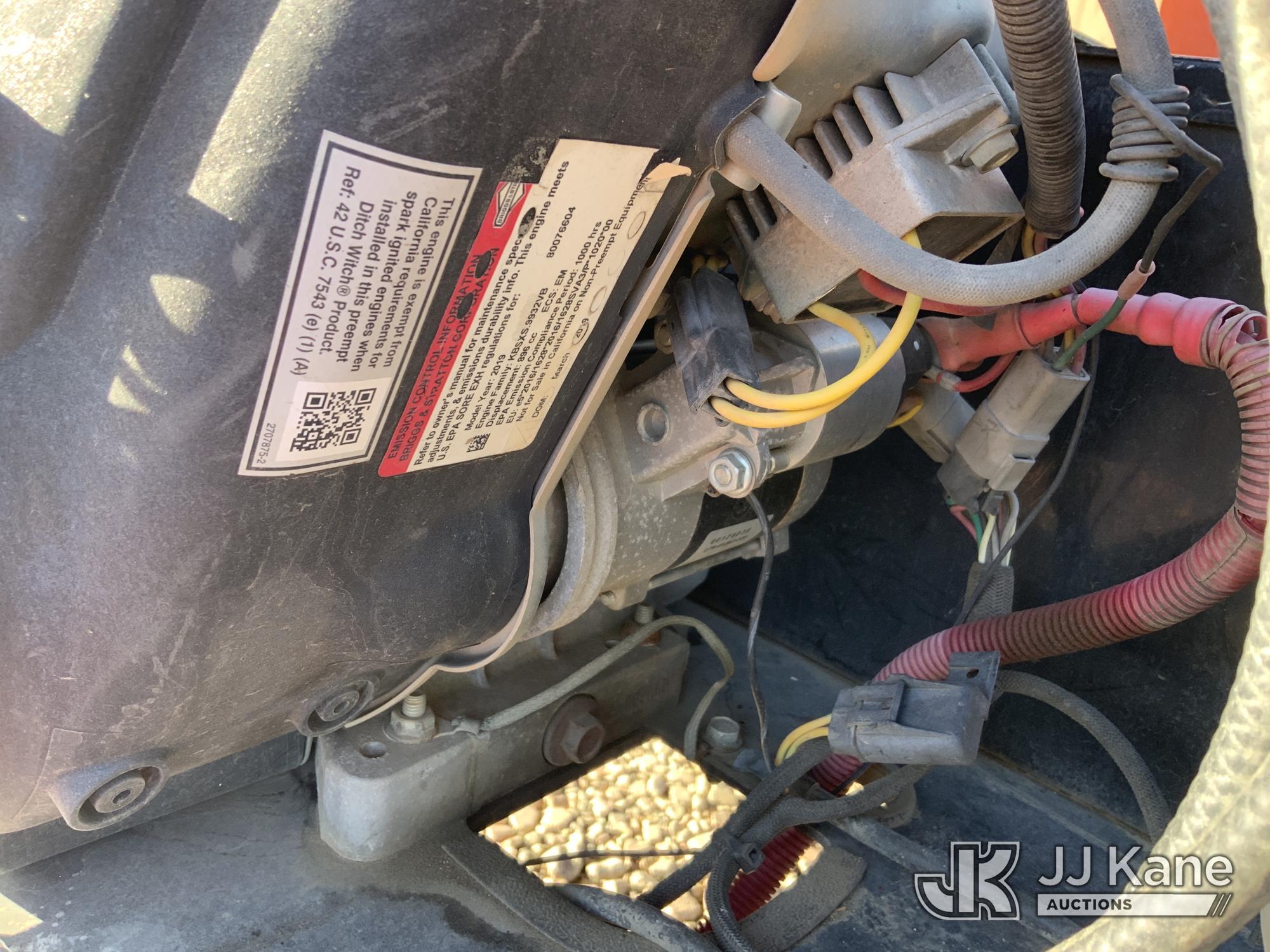 (Dixon, CA) 2019 Ditch Witch T9S T/A Vacuum Excavation Trailer Engine Runs, Towable