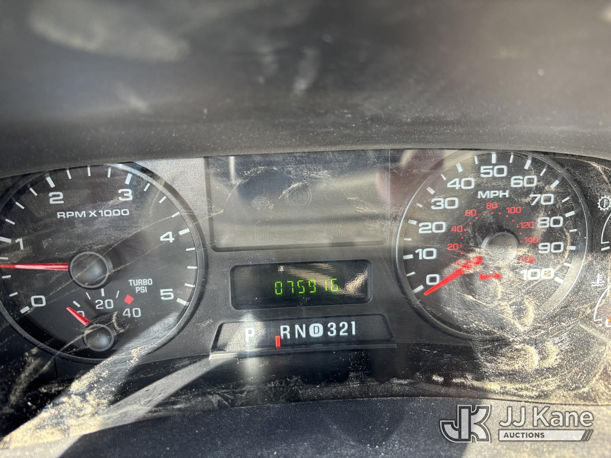 (Dixon, CA) 2005 Ford F-350 SD 4x4 Service Truck Runs & Moves
