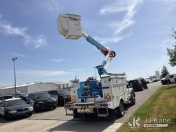 (Dixon, CA) Altec AT37G, Articulating & Telescopic Bucket mounted behind cab on 2013 Ford F550 4x4 S