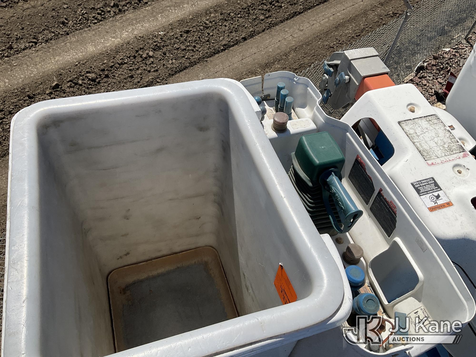 (Dixon, CA) Altec AM55, Over-Center Material Handling Bucket Truck rear mounted on 2013 Internationa
