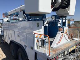 (Dixon, CA) Altec AM55, Over-Center Material Handling Bucket Truck rear mounted on 2013 Internationa