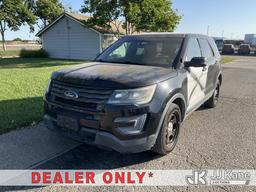 (Dixon, CA) 2016 Ford Explorer AWD Police Interceptor 4-Door Sport Utility Vehicle Runs & Moves) (Ho