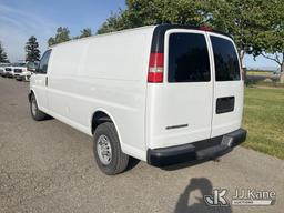 (Dixon, CA) 2017 Chevrolet Express Extended Cargo Van Runs & Moves) (Airbag Light On, ABS Light On,