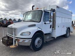 (Dixon, CA) 2006 Freightliner M2 106 Air Compressor/Enclosed Utility Truck Runs & Moves