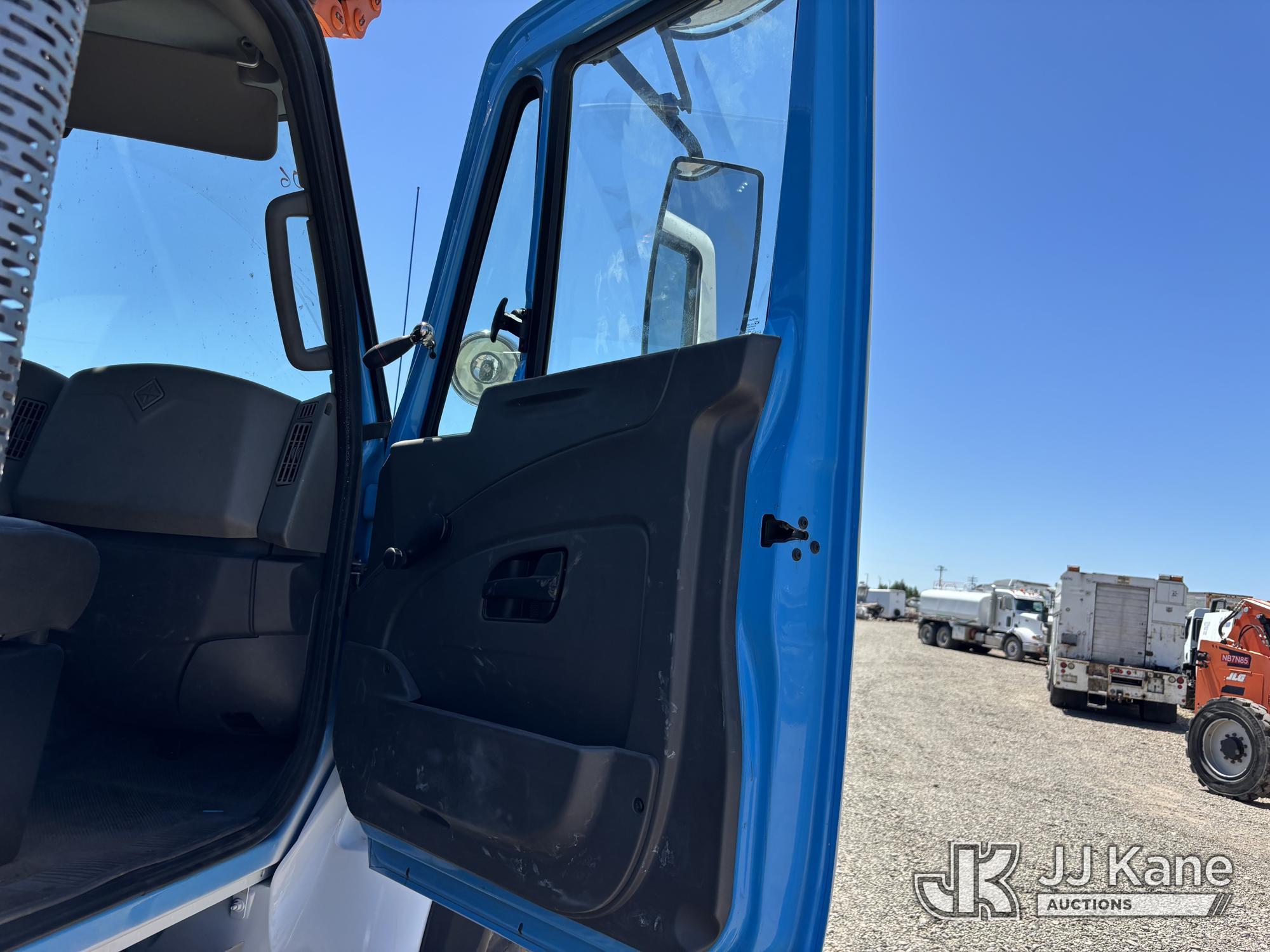 (Dixon, CA) Altec AM55, Over-Center Material Handling Bucket Truck rear mounted on 2013 Internationa