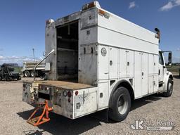 (Dixon, CA) 2005 Freightliner M2 106 Air Compressor/Enclosed Utility Truck Runs & Moves