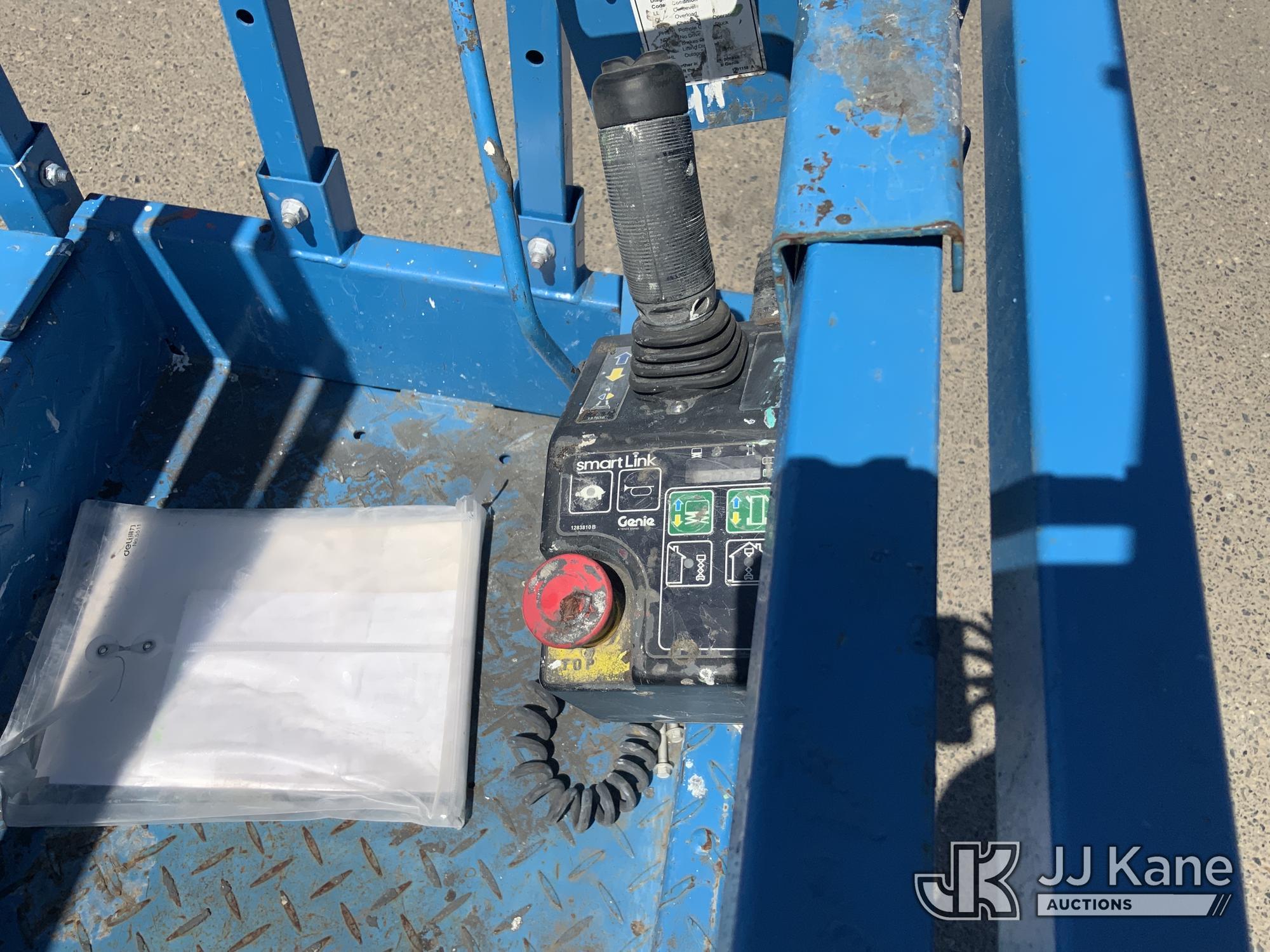(Dixon, CA) 2021 Genie GS1330M Self-Propelled Scissor Lift Runs & Operates