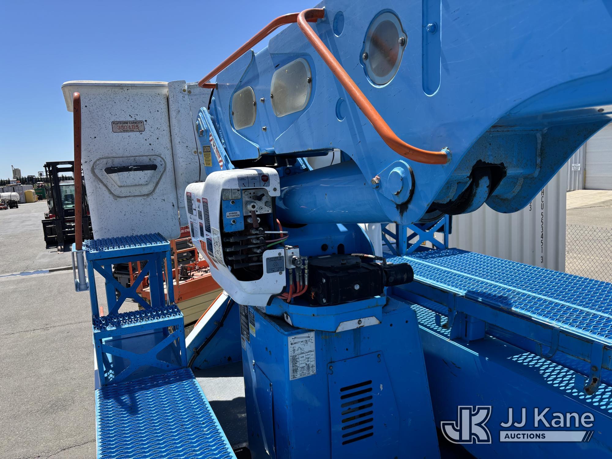 (Dixon, CA) Altec AM55, Over-Center Material Handling Bucket Truck rear mounted on 2013 Internationa