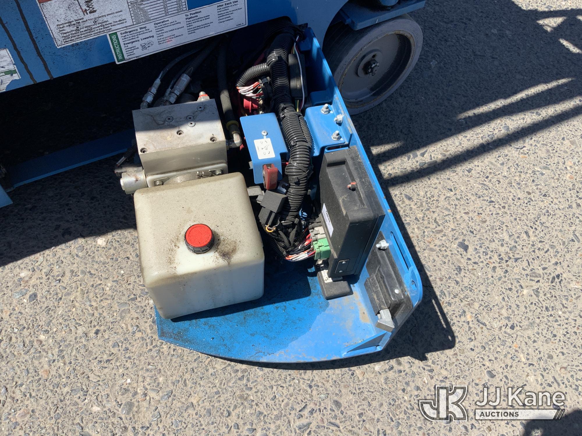 (Dixon, CA) 2021 Genie GS1330M Self-Propelled Scissor Lift Runs & Operates