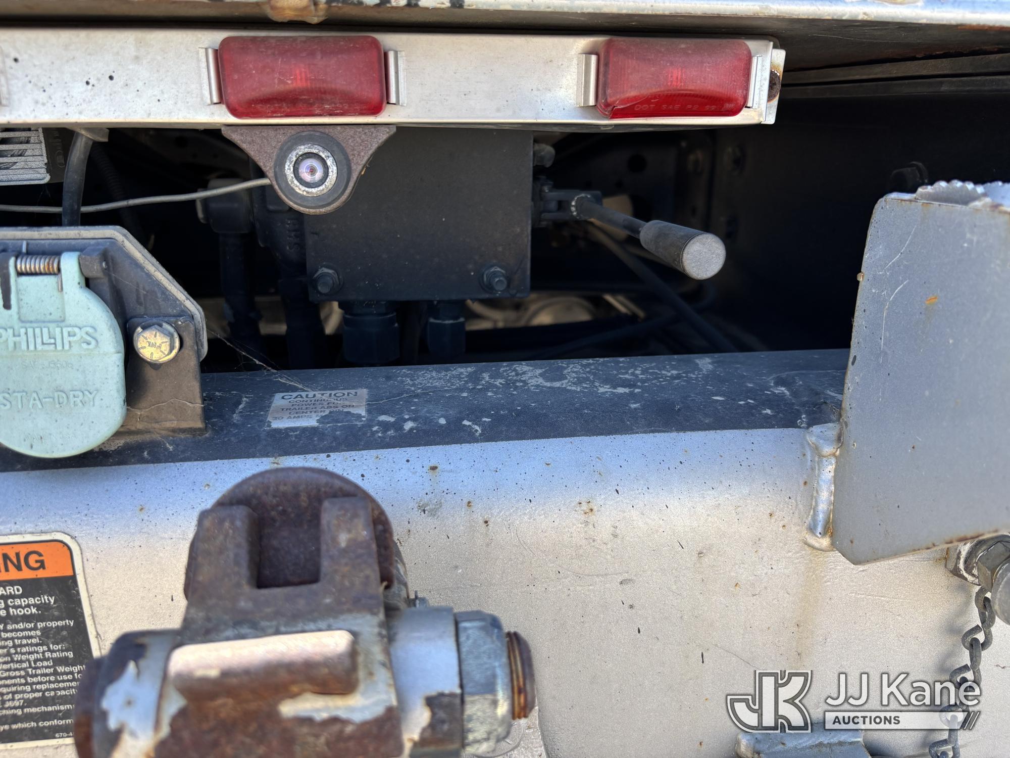 (Dixon, CA) Altec AM55, Over-Center Material Handling Bucket Truck rear mounted on 2013 Internationa