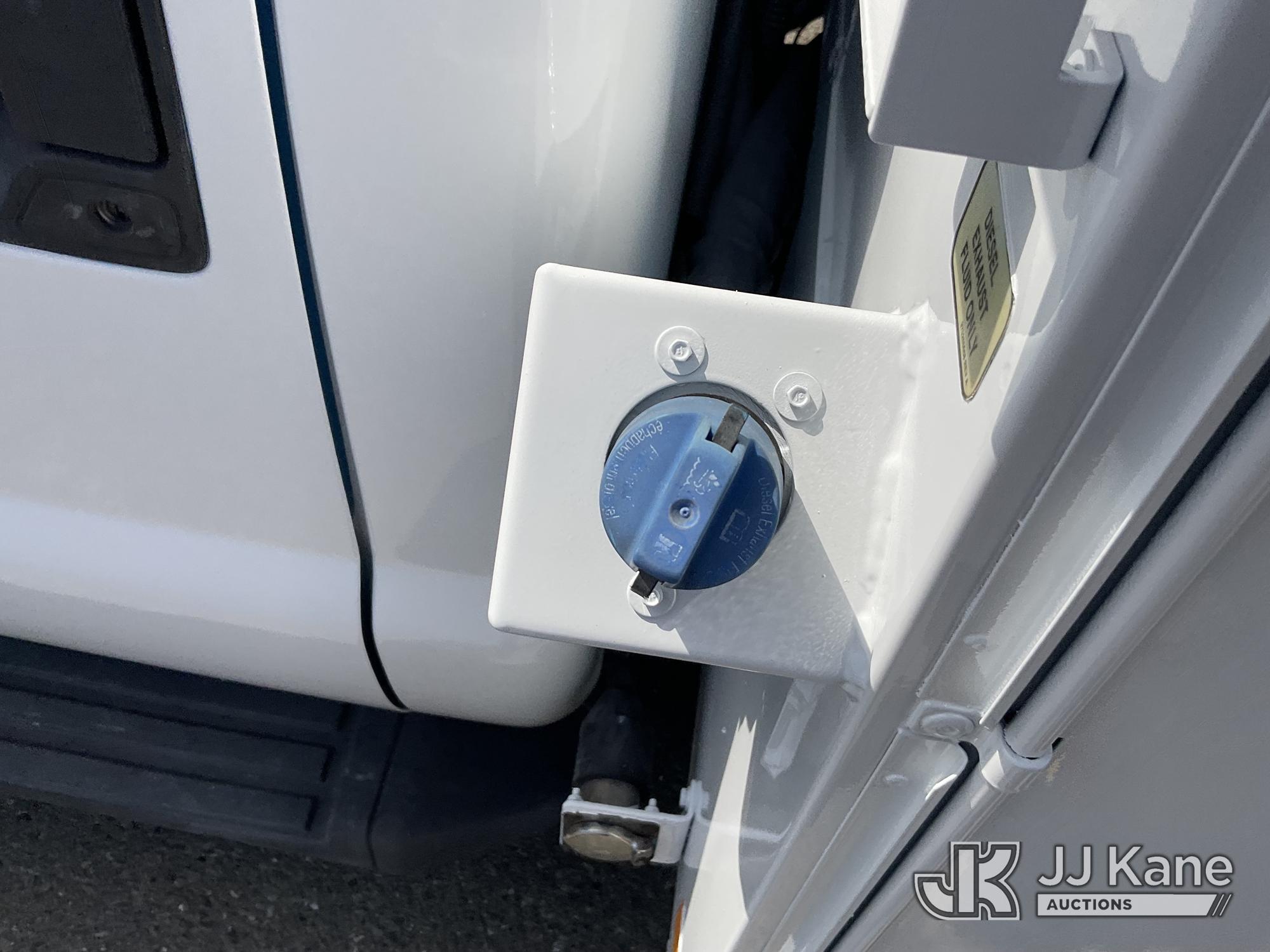 (Dixon, CA) Altec AT37G, Articulating & Telescopic Bucket mounted behind cab on 2013 Ford F550 4x4 S