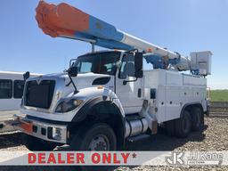 (Dixon, CA) Altec AM55, Over-Center Material Handling Bucket Truck rear mounted on 2013 Internationa
