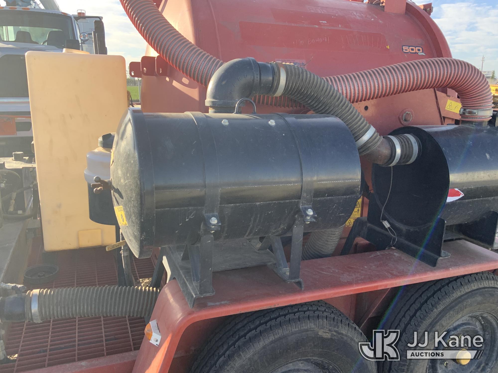 (Dixon, CA) 2019 Ditch Witch T9S T/A Vacuum Excavation Trailer Engine Runs, Towable