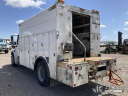 (Dixon, CA) 2005 Freightliner M2 106 Air Compressor/Enclosed Utility Truck Runs & Moves