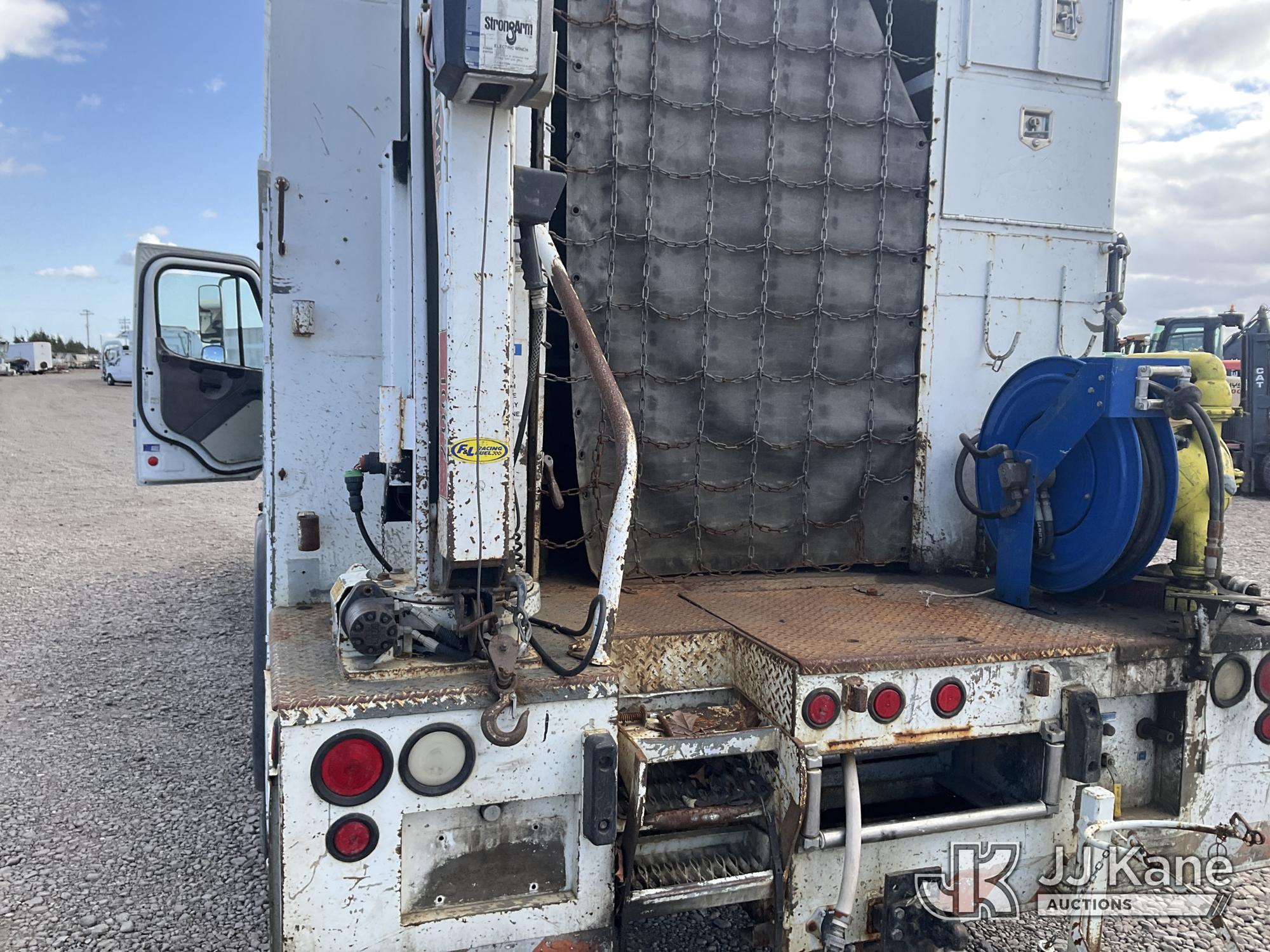 (Dixon, CA) 2006 Freightliner M2 106 Air Compressor/Enclosed Utility Truck Runs & Moves
