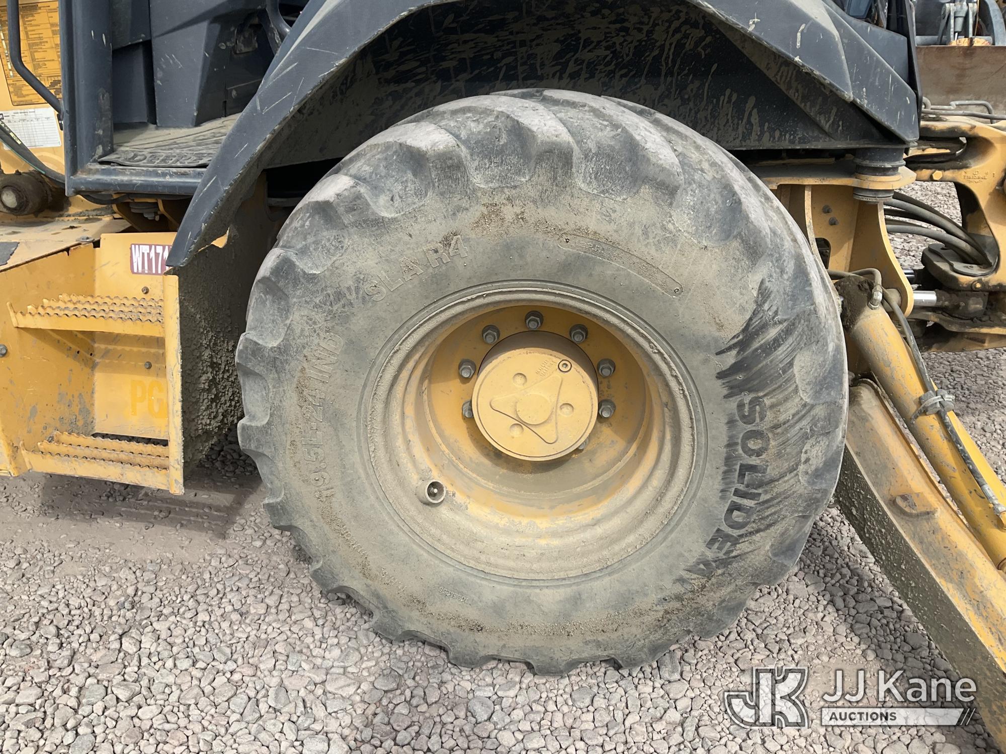 (Dixon, CA) John Deere 310K 4x4 Tractor Loader Backhoe Runs, Moves & Operates) (Backhoe Holders Brok