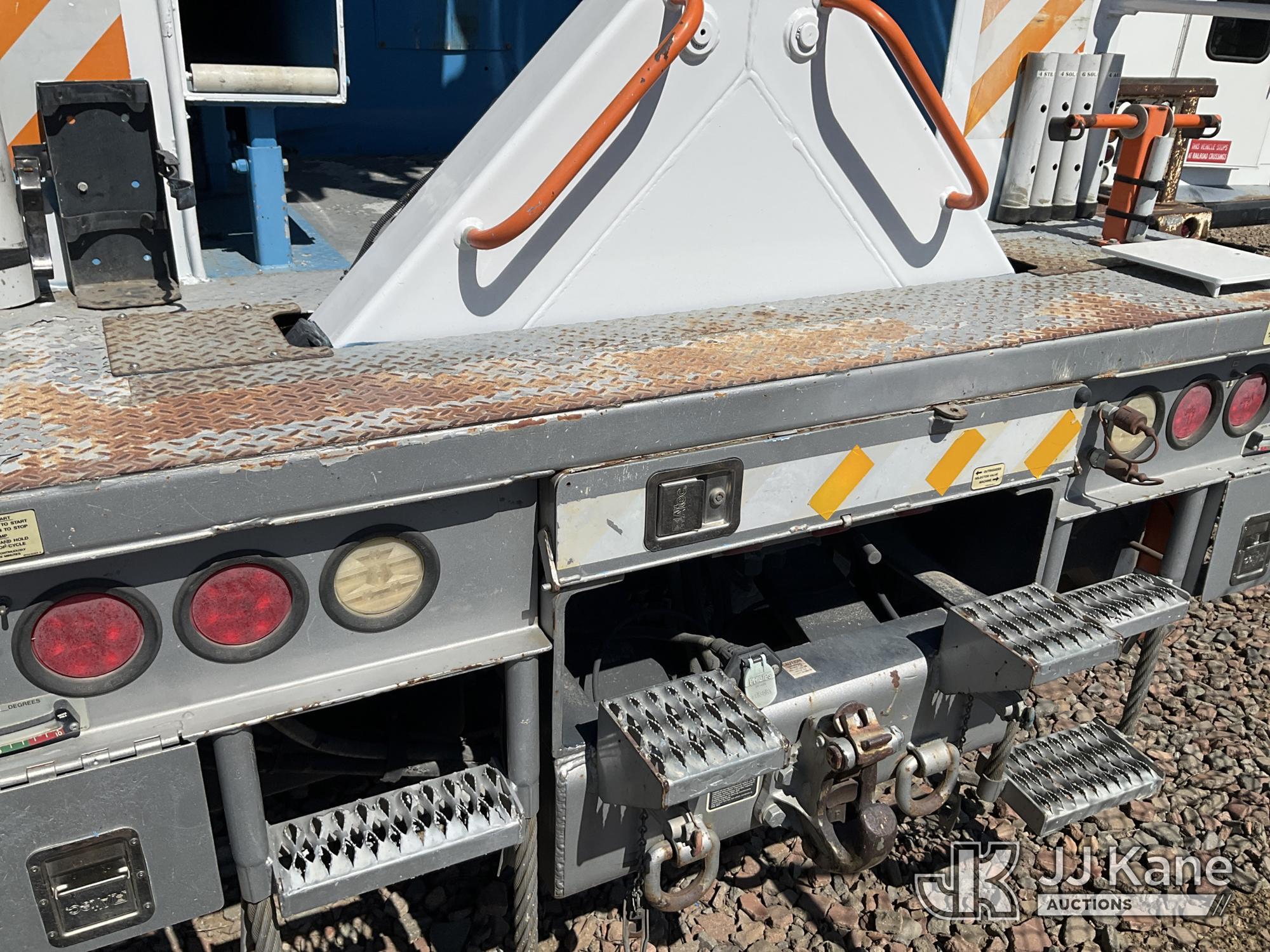 (Dixon, CA) Altec AM55, Over-Center Material Handling Bucket Truck rear mounted on 2013 Internationa