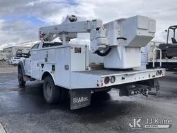 (Dixon, CA) Altec AT40G, Articulating & Telescopic Bucket Truck mounted behind cab on 2018 Ford F-55