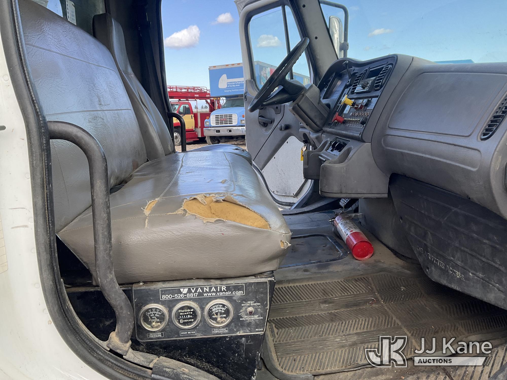(Dixon, CA) 2006 Freightliner M2 106 Air Compressor/Enclosed Utility Truck Runs & Moves