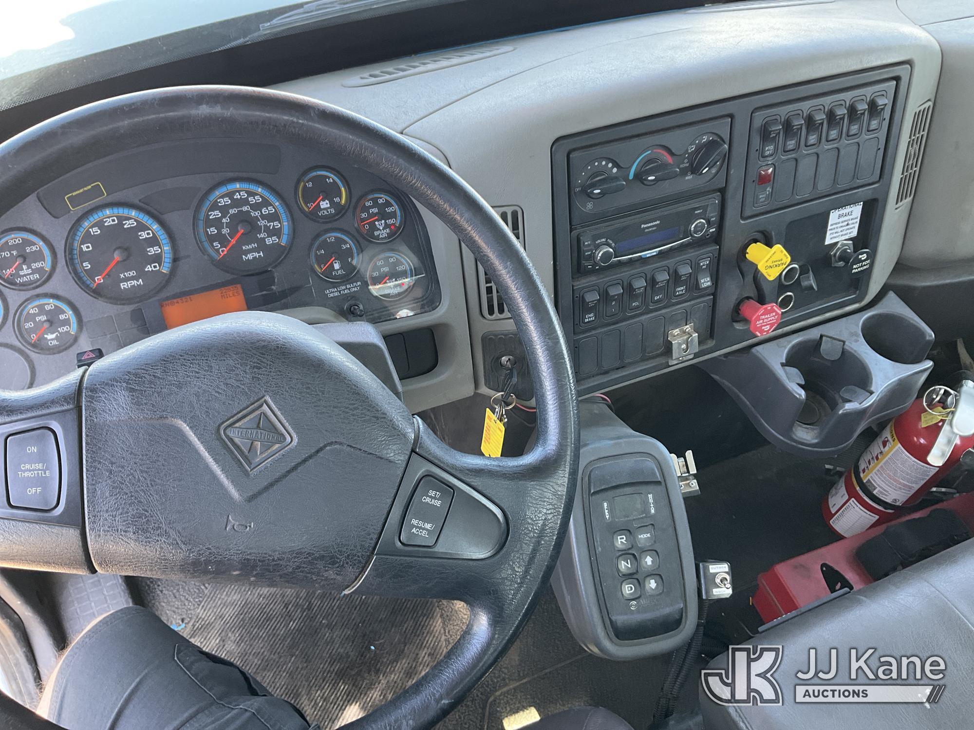 (Dixon, CA) Altec AM55, Over-Center Material Handling Bucket Truck rear mounted on 2013 Internationa