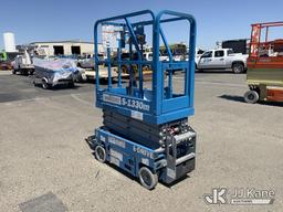 (Dixon, CA) 2021 Genie GS1330M Self-Propelled Scissor Lift Runs & Operates