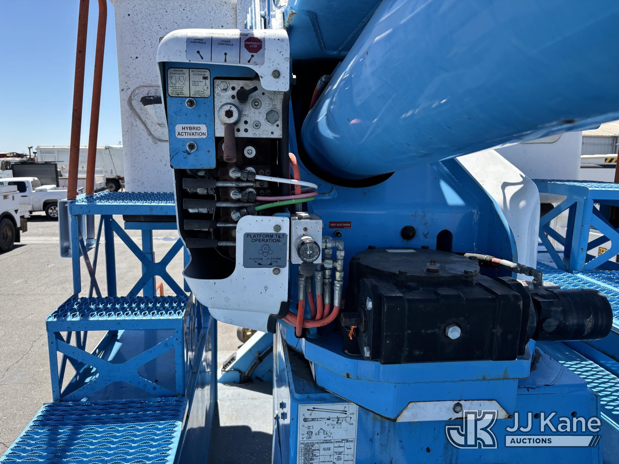 (Dixon, CA) Altec AM55, Over-Center Material Handling Bucket Truck rear mounted on 2013 Internationa