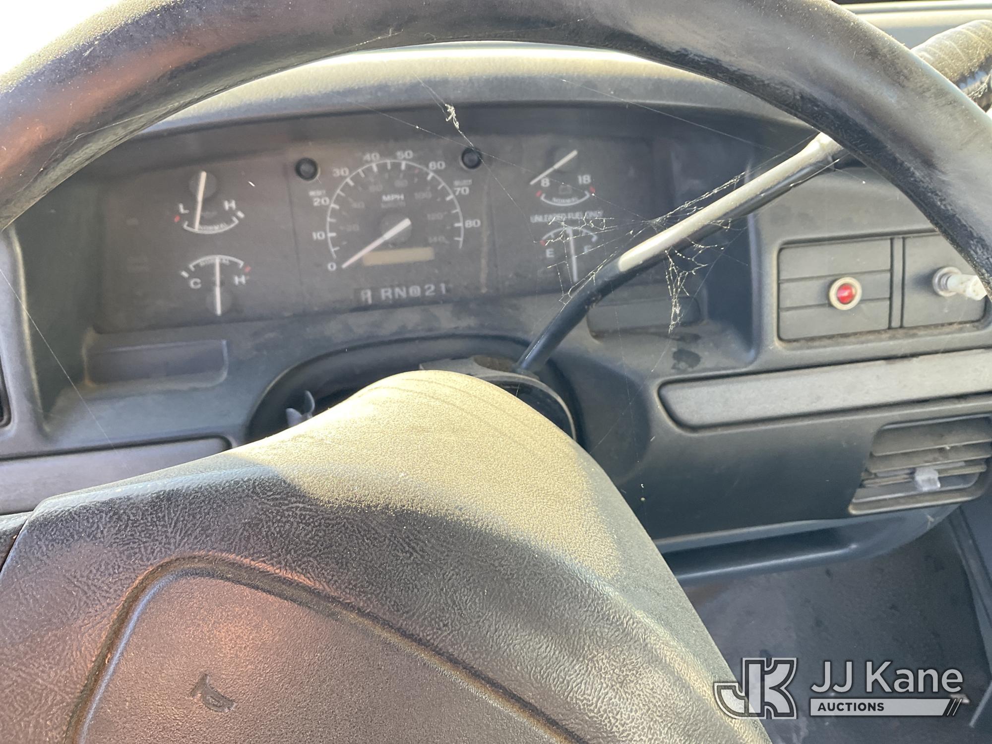 (Dixon, CA) 1993 Ford F250 Pickup Truck Not Running, Condition Unknown) (No Battery, Ignition Damage