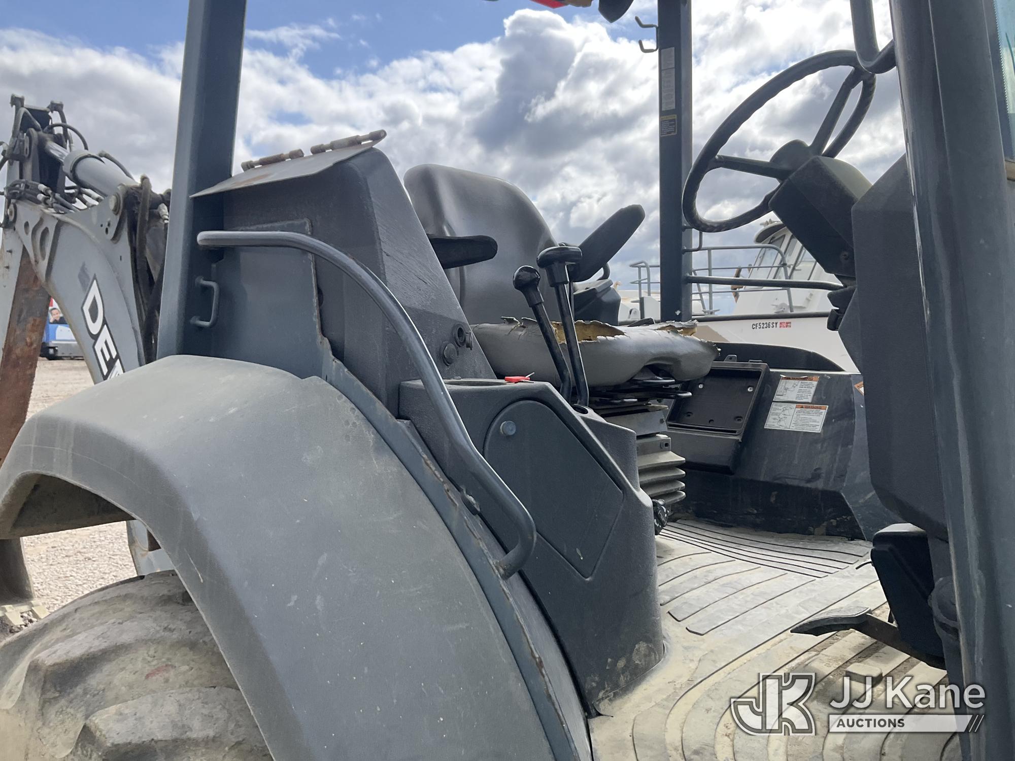 (Dixon, CA) John Deere 310K 4x4 Tractor Loader Backhoe Runs, Moves & Operates) (Backhoe Holders Brok
