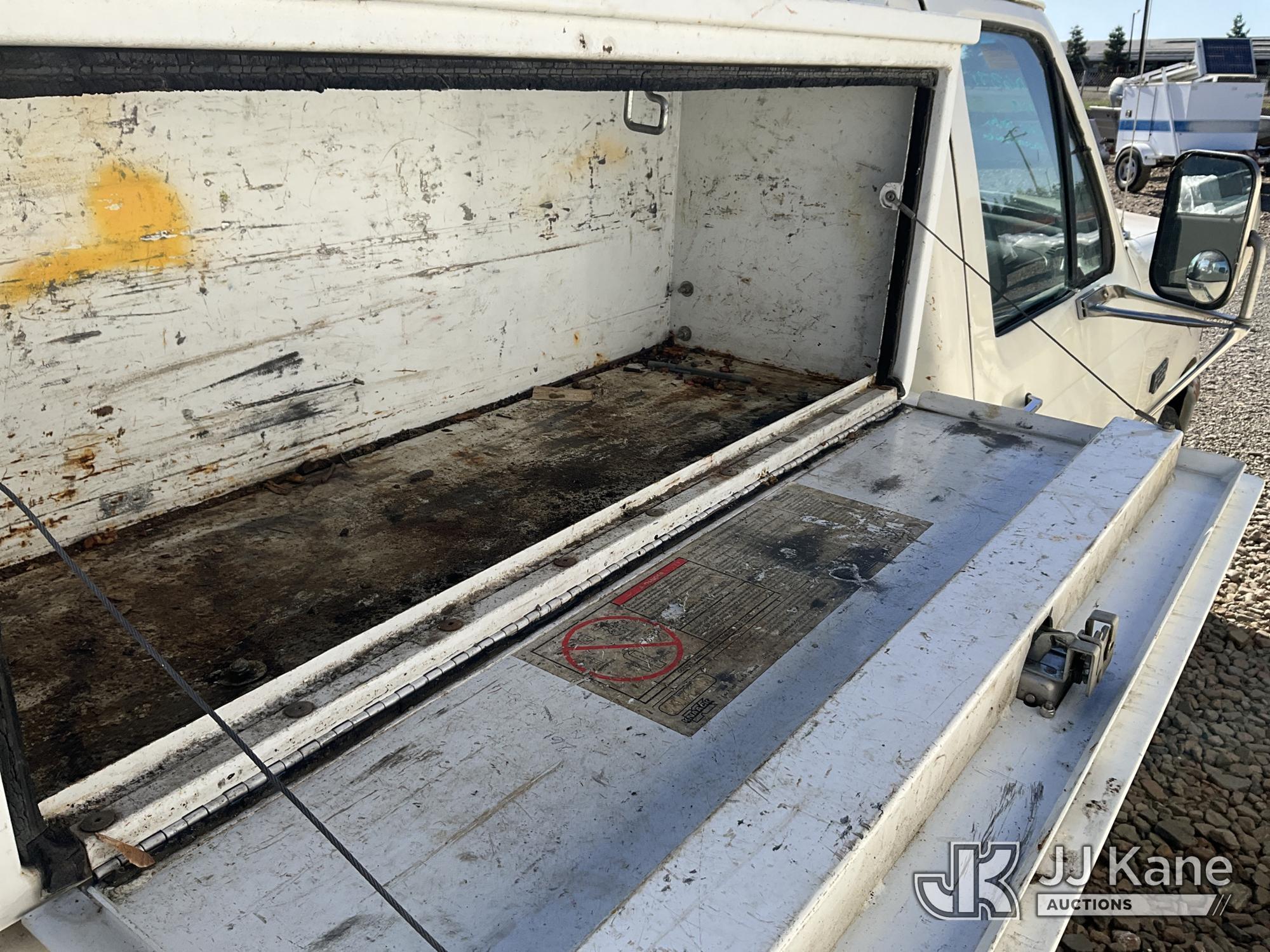 (Dixon, CA) 1993 Ford F250 Pickup Truck Not Running, Condition Unknown) (No Battery, Ignition Damage