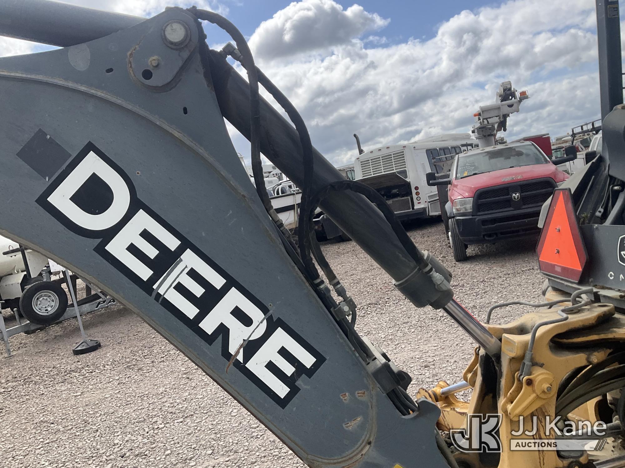 (Dixon, CA) John Deere 310K 4x4 Tractor Loader Backhoe Runs, Moves & Operates) (Backhoe Holders Brok