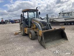 (Dixon, CA) John Deere 310K 4x4 Tractor Loader Backhoe Runs, Moves & Operates) (Backhoe Holders Brok
