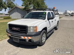 (Dixon, CA) 2012 GMC Sierra Hybrid Crew-Cab Pickup Truck Runs & Moves