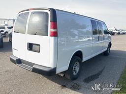 (Dixon, CA) 2017 Chevrolet Express Extended Cargo Van Runs & Moves) (Airbag Light On, ABS Light On,