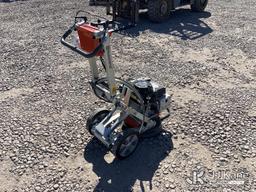 (Dixon, CA) Husqvarna Concrete Floor Grinder (Used Used, Cranks, Does Not Start