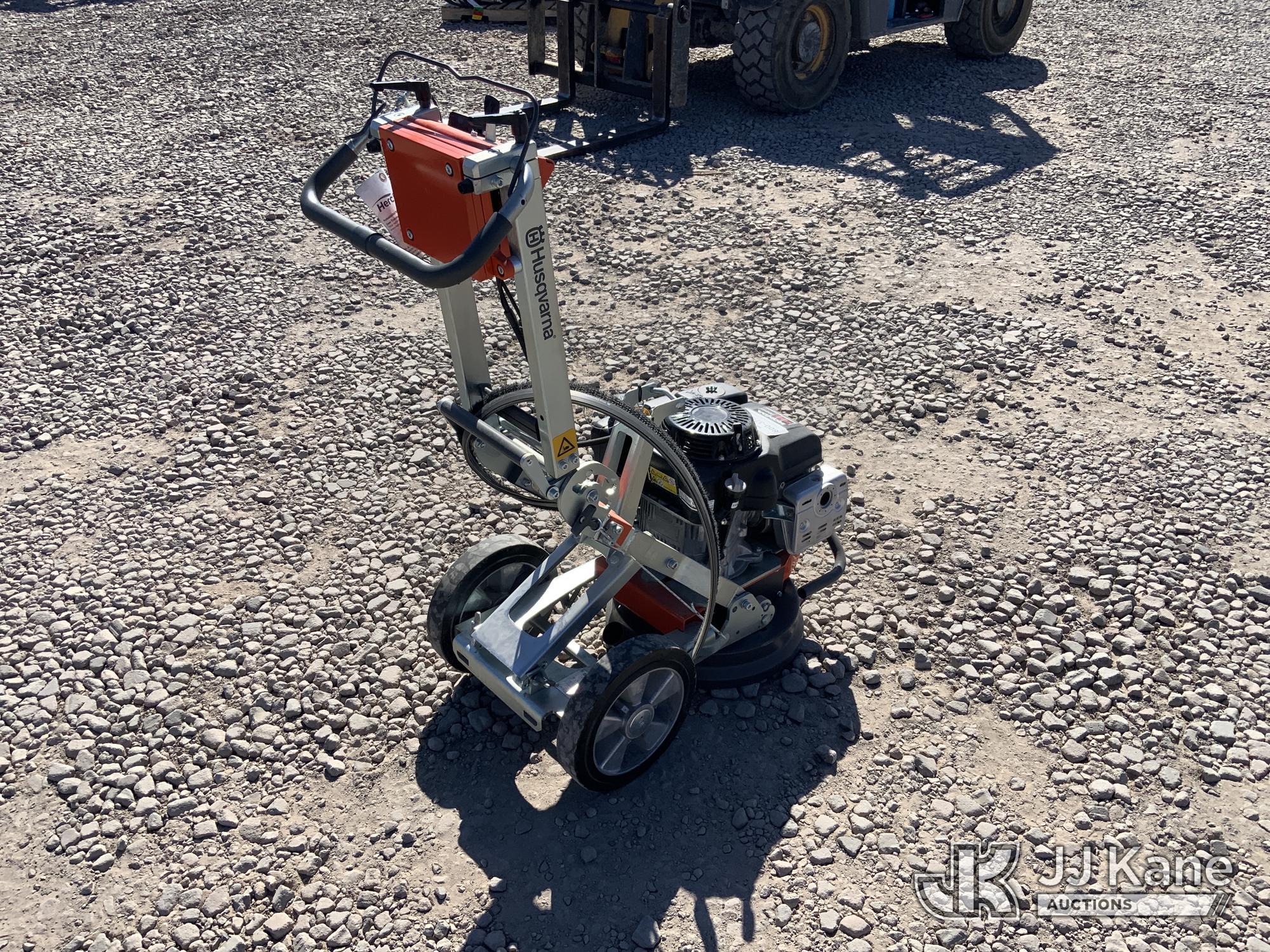 (Dixon, CA) Husqvarna Concrete Floor Grinder (Used Used, Cranks, Does Not Start