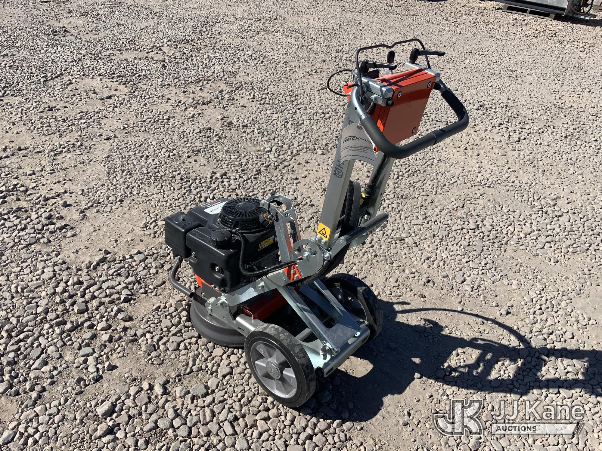 (Dixon, CA) Husqvarna Concrete Floor Grinder (Used Used, Cranks, Does Not Start