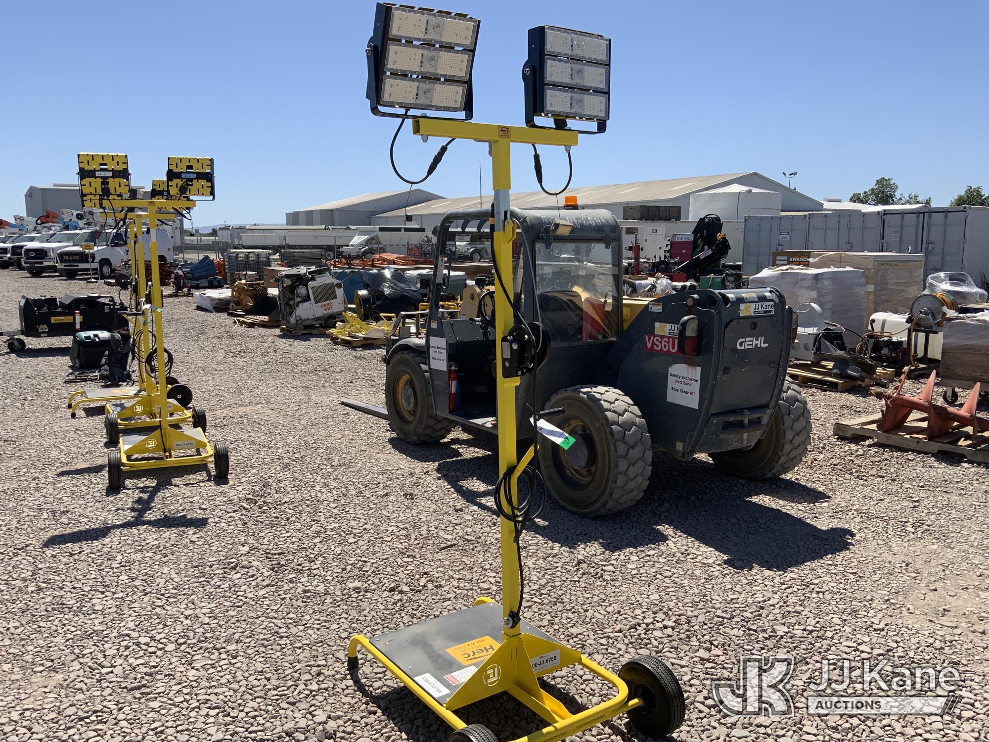 (Dixon, CA) Electric LED Light Cart (Conditions Unknown)(Used) NOTE: This unit is being sold AS IS/W
