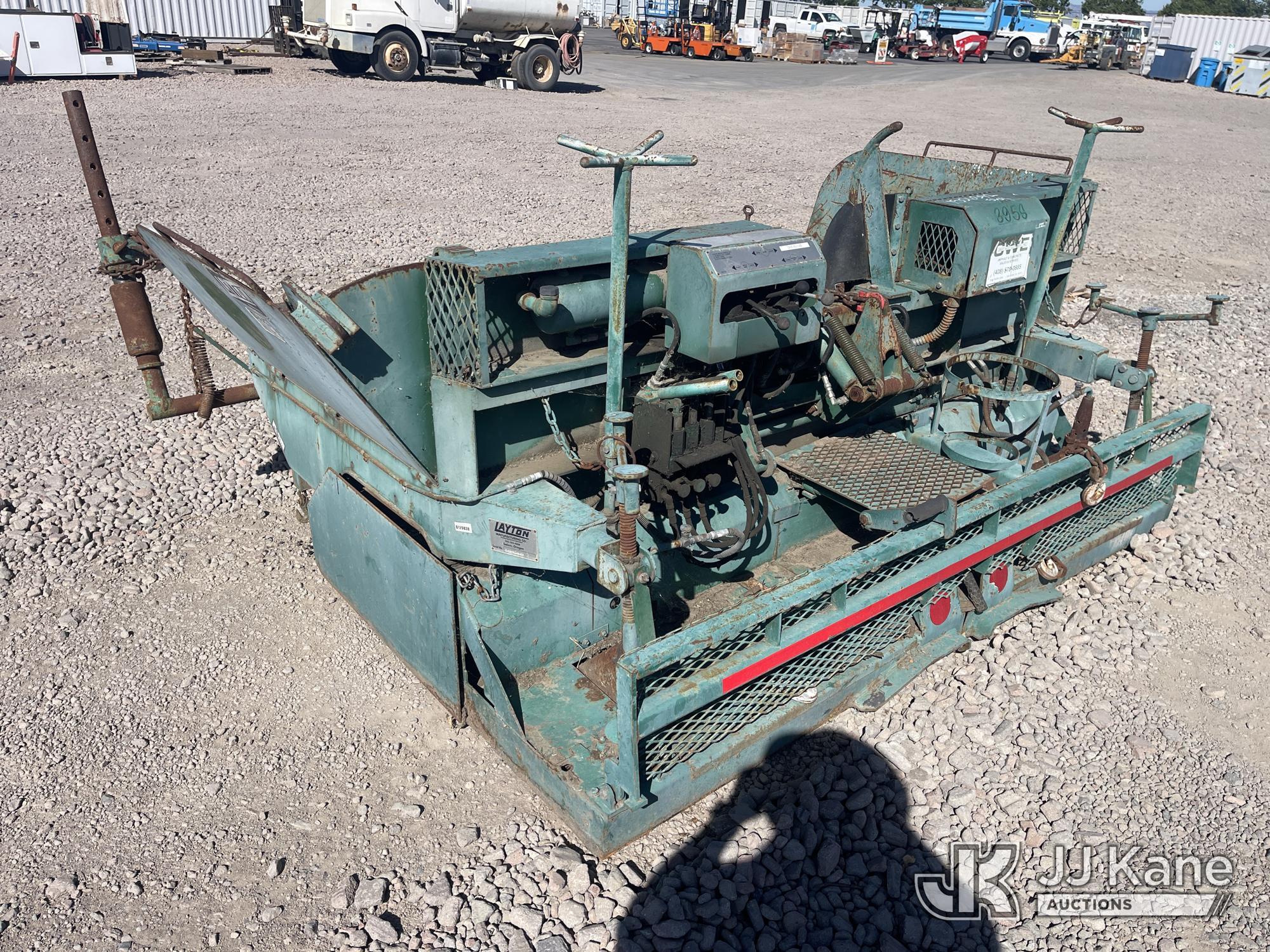 (Dixon, CA) Layton Asphalt Paver Condition Unknown