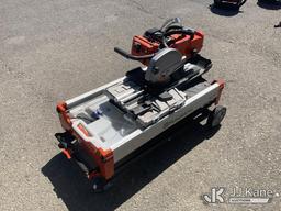(Dixon, CA) Husqvarna TS70 Electric Tile Saw (Used) NOTE: This unit is being sold AS IS/WHERE IS via
