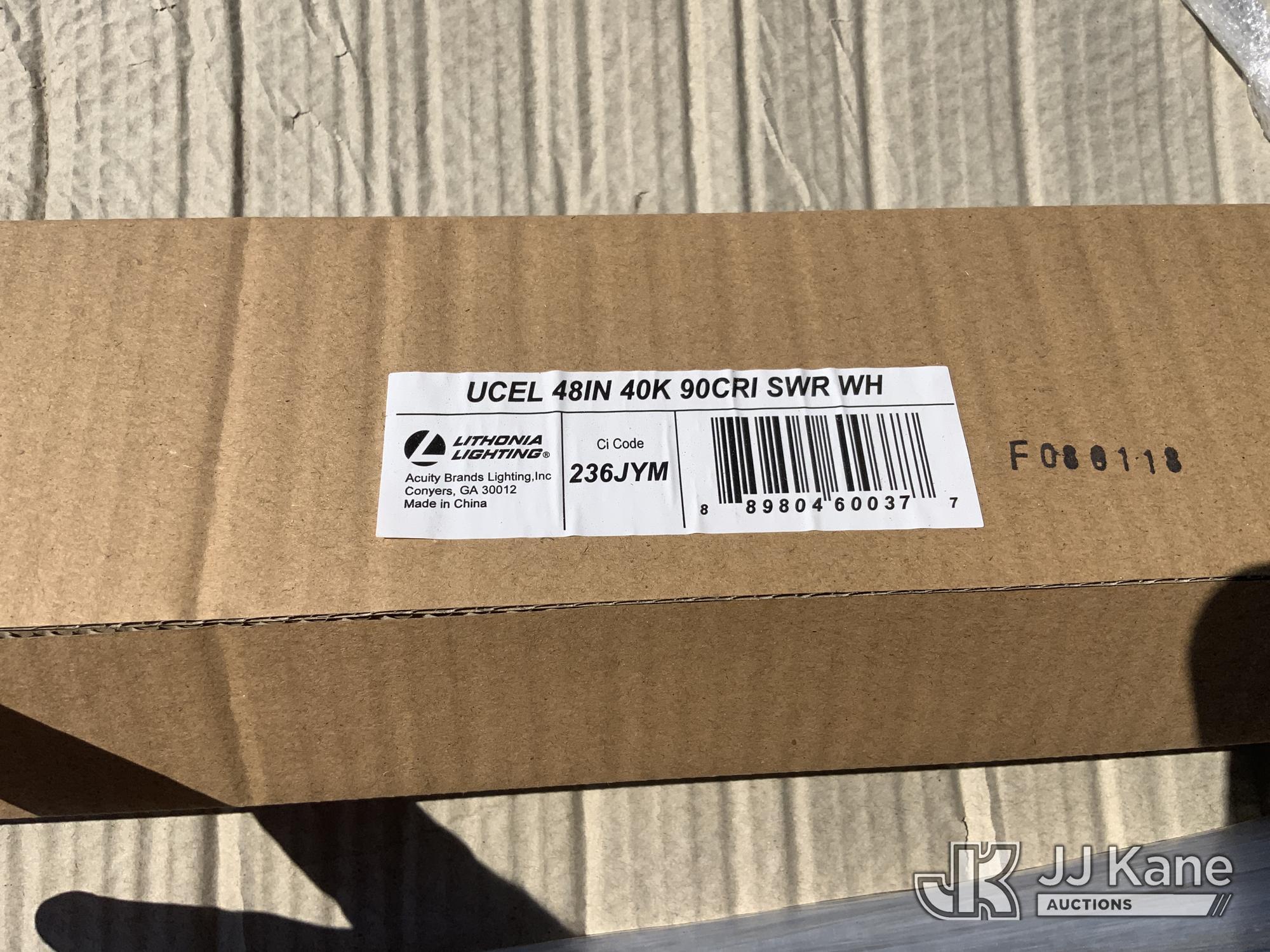 (Dixon, CA) Light Fixtures (Used) NOTE: This unit is being sold AS IS/WHERE IS via Timed Auction and