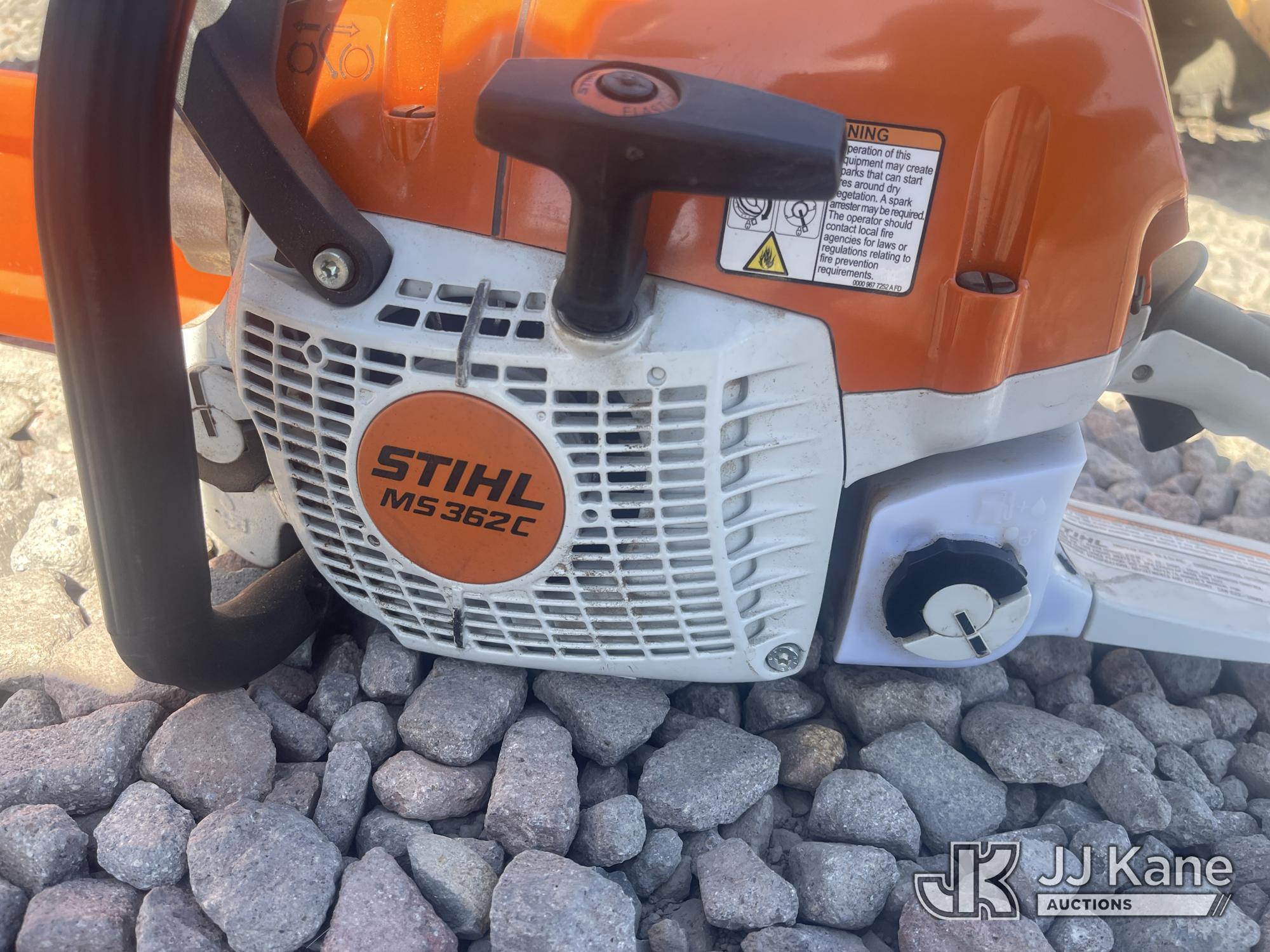 (Dixon, CA) Stihl MS 362C Chainsaw (Runs) NOTE: This unit is being sold AS IS/WHERE IS via Timed Auc