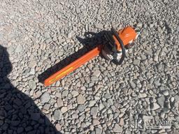 (Dixon, CA) Stihl MS 362C Chainsaw (Runs) NOTE: This unit is being sold AS IS/WHERE IS via Timed Auc