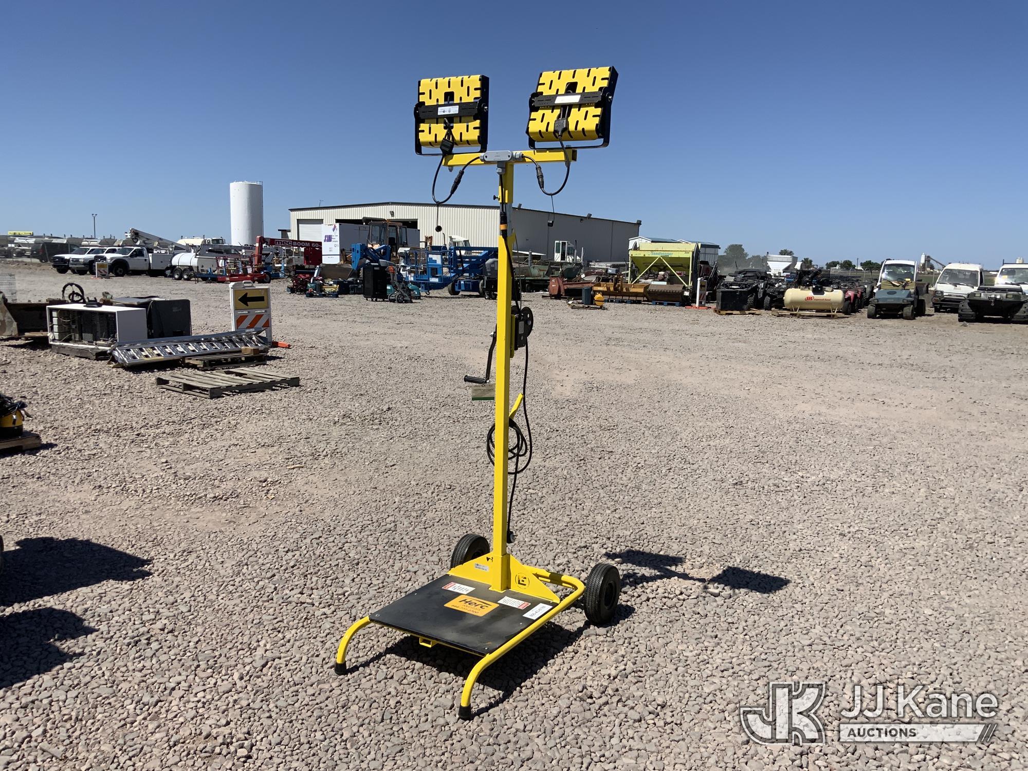 (Dixon, CA) Electric LED Light Cart (Conditions Unknown)(Used) NOTE: This unit is being sold AS IS/W
